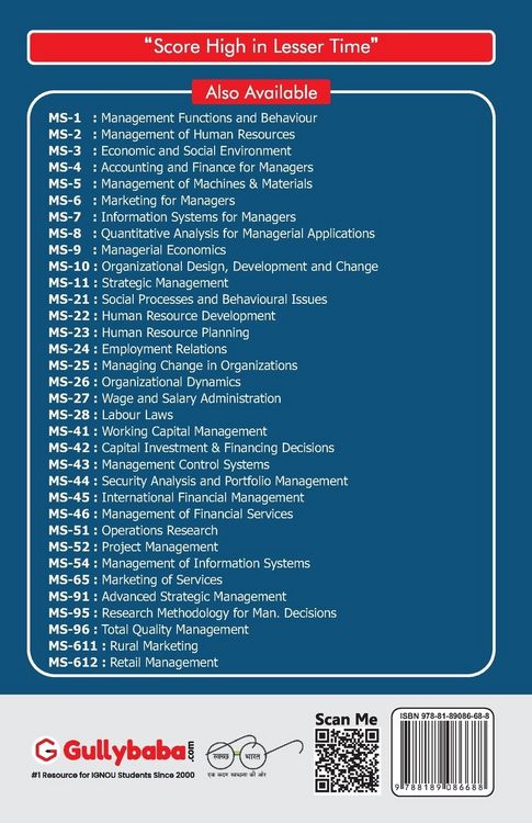 Produktbild: MS-07 Information Systems for Managers