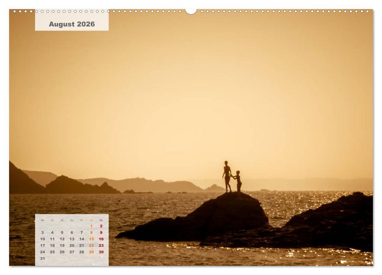 Produktbild: Bretagne - K&uuml;ste im Licht (Wandkalender 2026 DIN A2 quer), CALVENDO Monatskalender