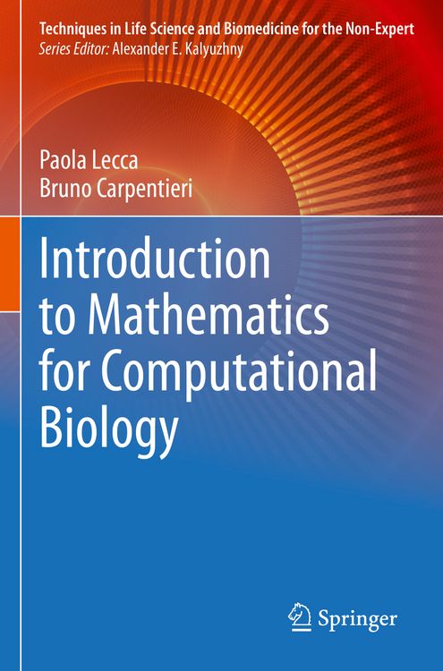 Produktbild: Introduction to Mathematics for Computational Biology