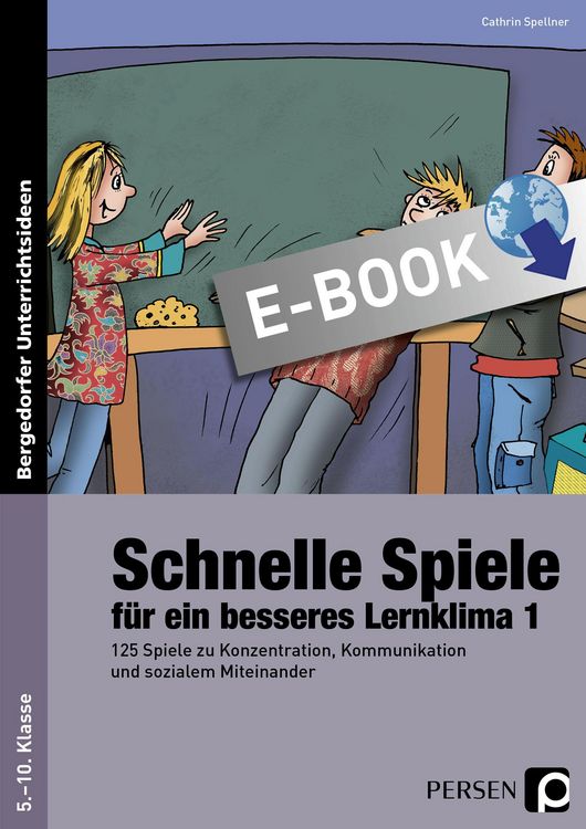 Produktbild: 125 schnelle Spiele f&uuml;r ein besseres Lernklima