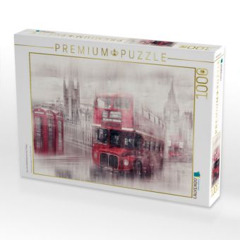 Produktbild: CALVENDO Puzzle City-Art LONDON Westminster Collage | 1000 Teile Lege-Gr&ouml;&szlig;e 64x48cm Foto-Puzzle f&uuml;r gl&uuml;ckliche Stunden