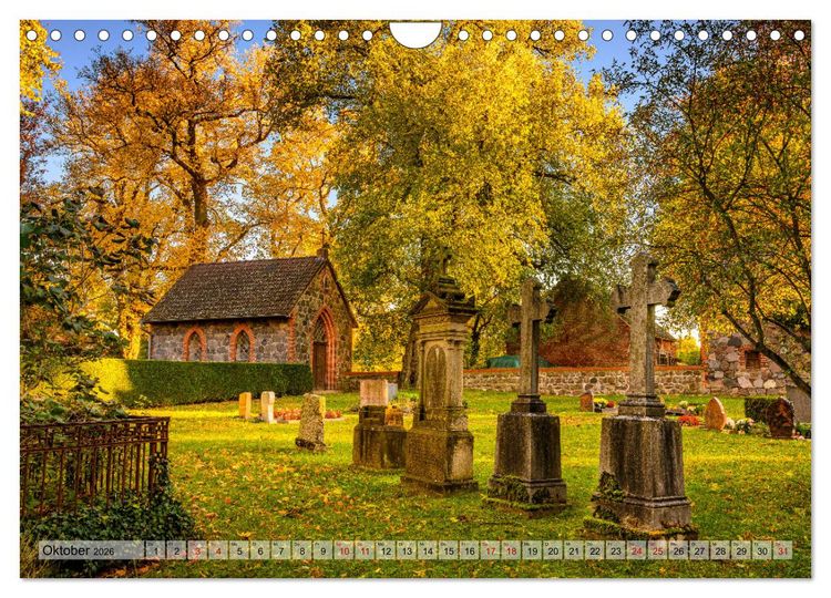 Produktbild: B&ouml;rnicke - Historisches Angerdorf im Barnim (Wandkalender 2026 DIN A4 quer), CALVENDO Monatskalender