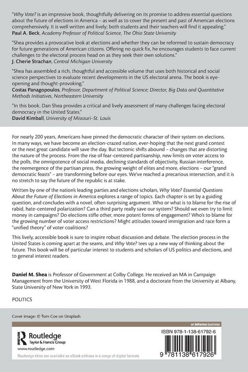 Produktbild: Why Vote?