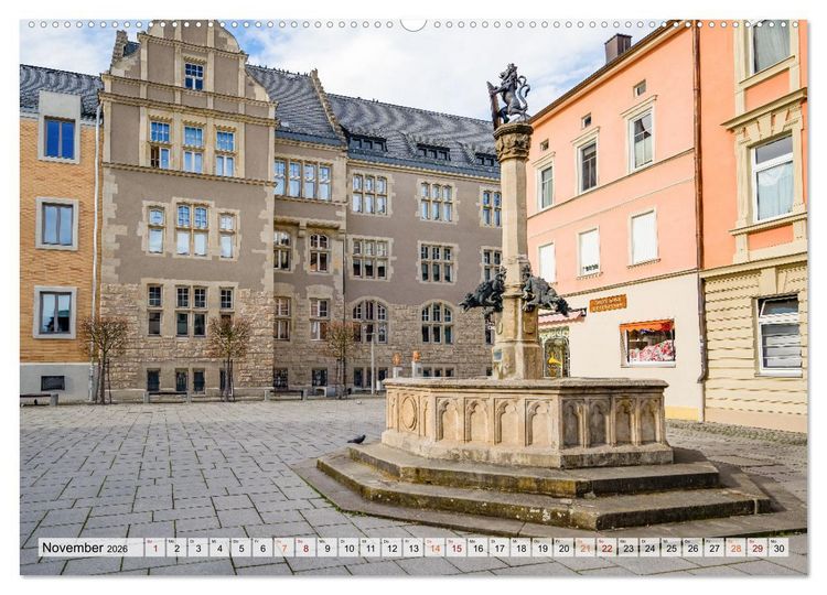 Produktbild: Rudolstadt Impressionen (hochwertiger Premium Wandkalender 2026 DIN A2 quer), Kunstdruck in Hochglanz