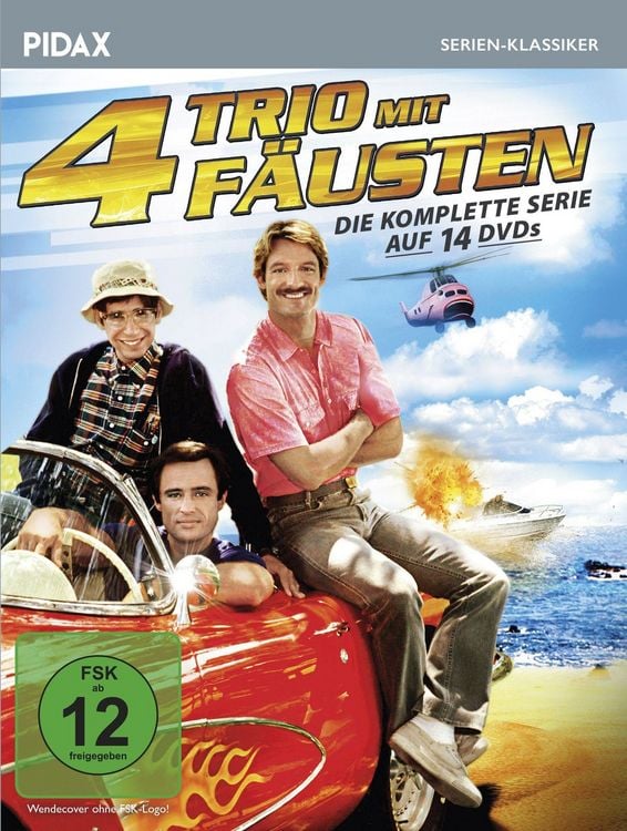 Produktbild: Trio mit 4 F&auml;usten - Komplettbox / Die komplette Kult-Serie (Pidax Serien-Klassiker) [14 DVDs]
