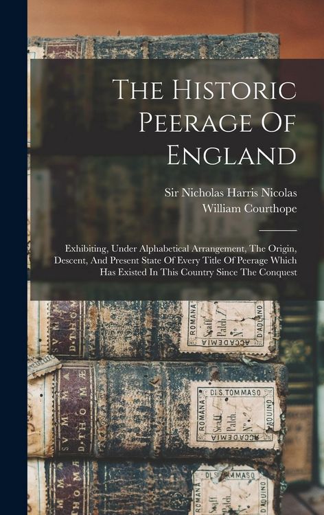 Produktbild: The Historic Peerage Of England