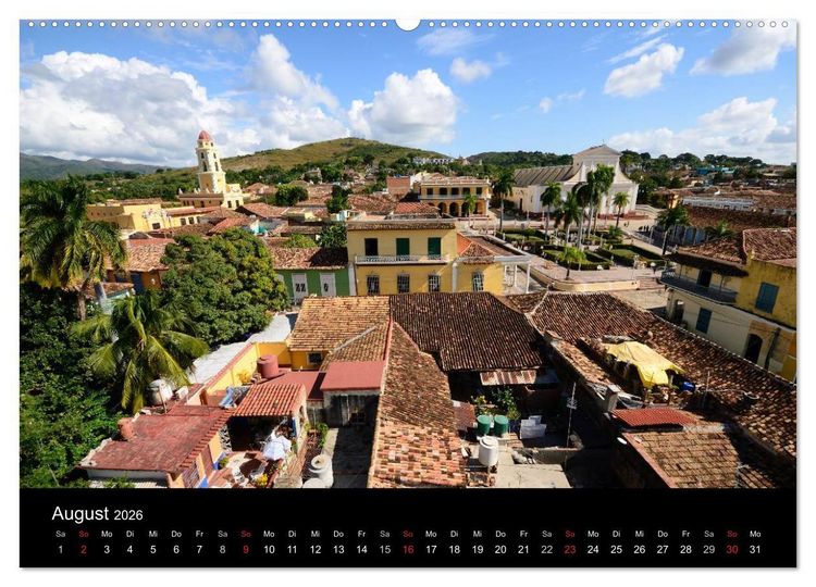 Produktbild: Cuba Real - Vielfalt der Karibik (Wandkalender 2026 DIN A2 quer), CALVENDO Monatskalender