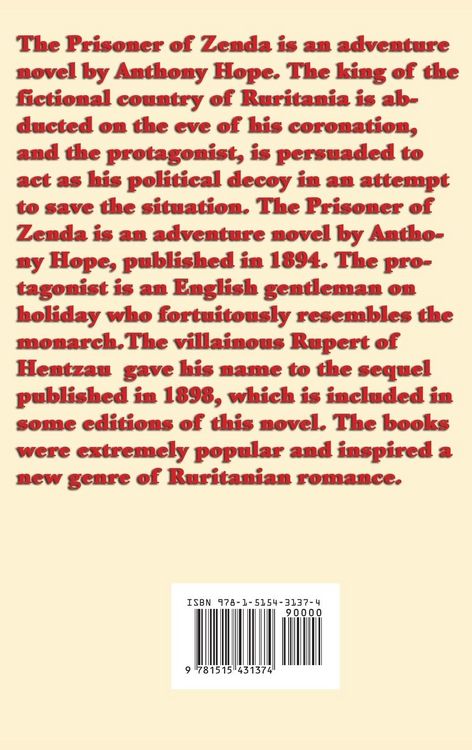 Produktbild: The Prisoner of Zenda