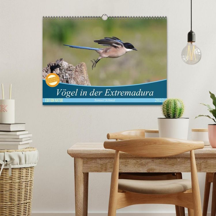 Produktbild: V&ouml;gel in der Extremadura (Wandkalender 2027 DIN A3 quer), CALVENDO Monatskalender