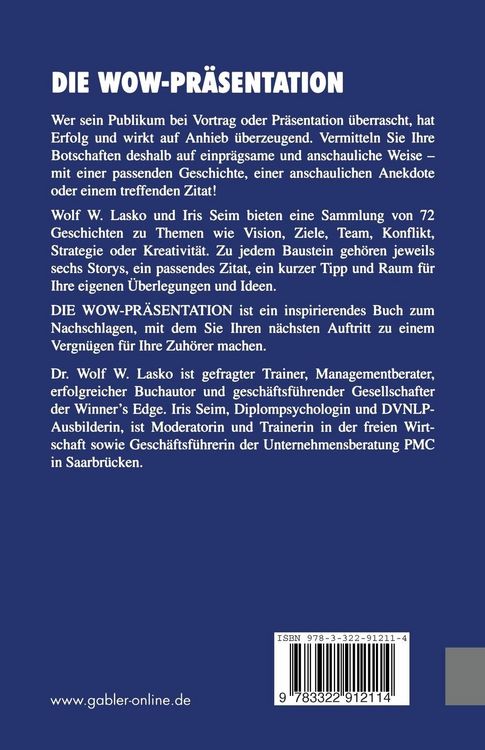Produktbild: Die Wow-Pr&auml;sentation