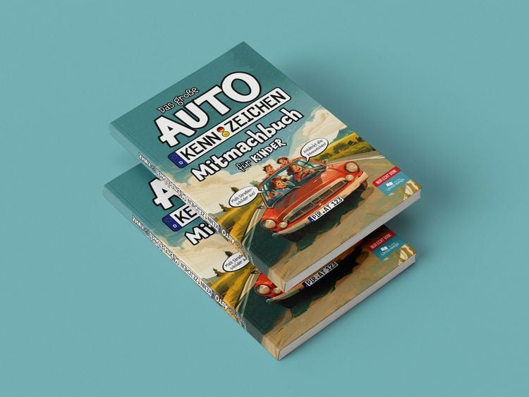 Produktbild: Das gro&szlig;e Autokennzeichen Mitmachbuch f&uuml;r Kinder