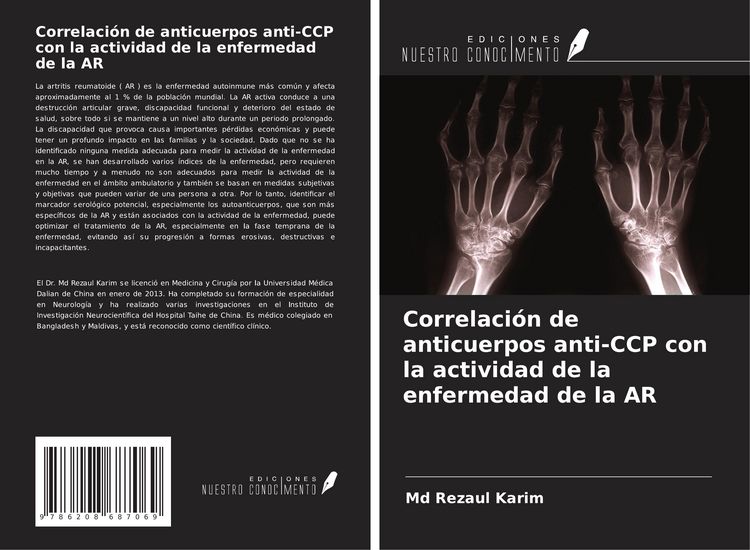 Produktbild: Correlaci&oacute;n de anticuerpos anti-CCP con la actividad de la enfermedad de la AR