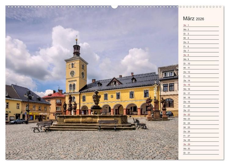 Produktbild: Riesengebirge - Zwischen Schlesien und B&ouml;hmen (Wandkalender 2026 DIN A2 quer), CALVENDO Monatskalender