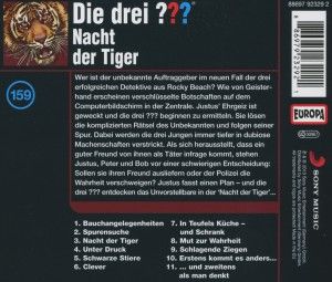 Produktbild: Die drei ??? (159) Nacht der Tiger