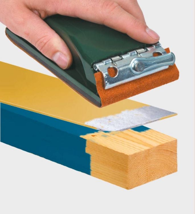 Produktbild: kwb 485170 PROFI Handschleifer-Set, mit 50 Schleifstreifen 93 x 230 mm 1 St.