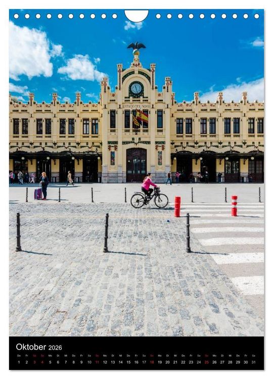 Produktbild: Valencia entdecken (Wandkalender 2026 DIN A4 hoch), CALVENDO Monatskalender