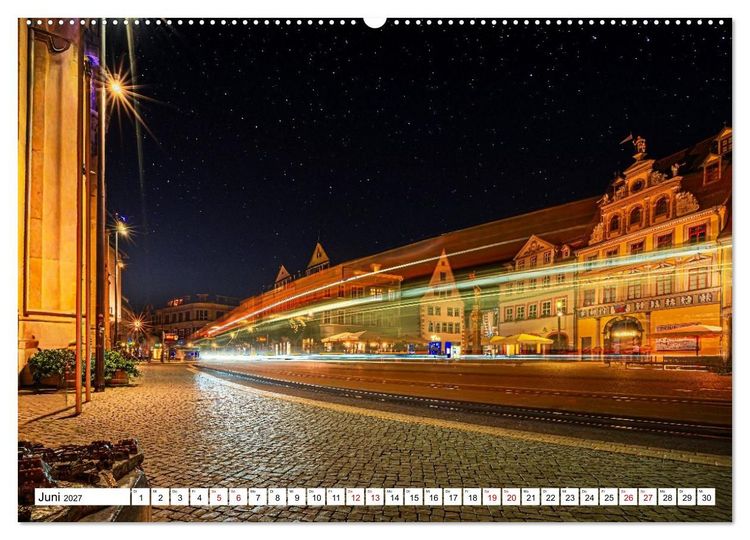 Produktbild: Mein Erfurt - Hier bin ch zu Hause (Wandkalender 2027 DIN A2 quer), CALVENDO Monatskalender