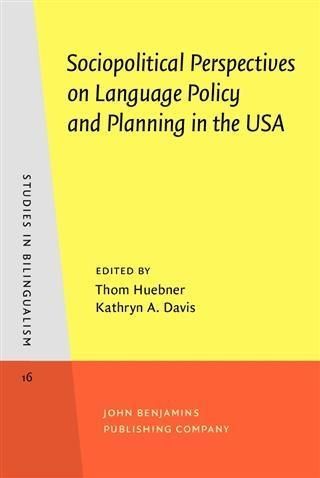 Produktbild: Sociopolitical Perspectives on Language Policy and Planning in the USA