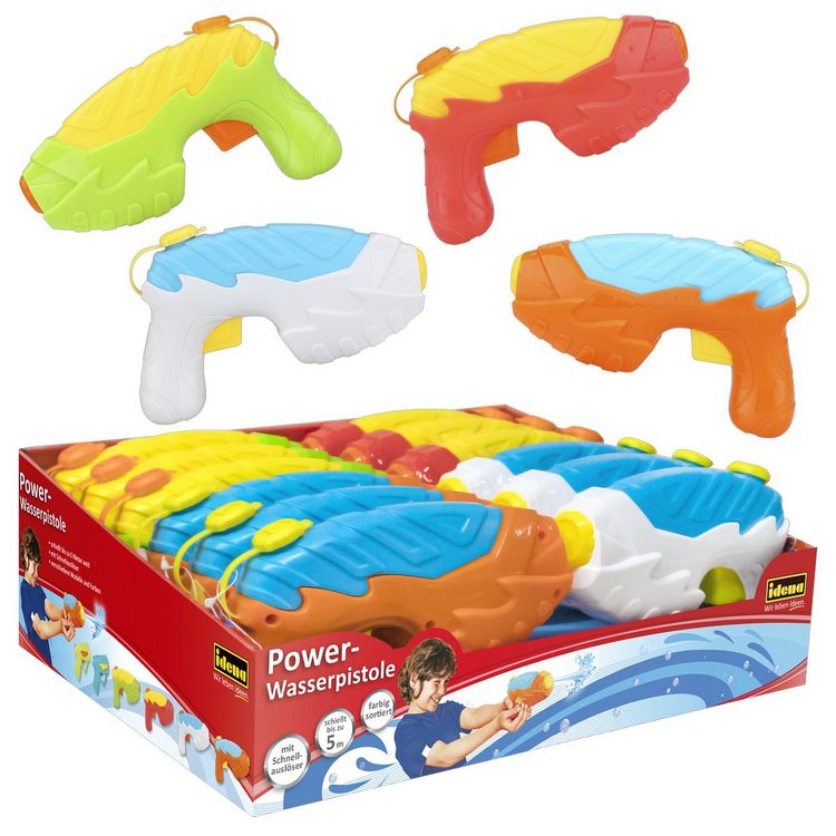Produktbild: Idena Wasserpistole Power 17cm Sortiert