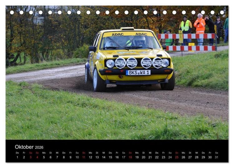Produktbild: Rallye, K&ouml;ln - Ahrweiler (Tischkalender 2026 DIN A5 quer), CALVENDO Monatskalender