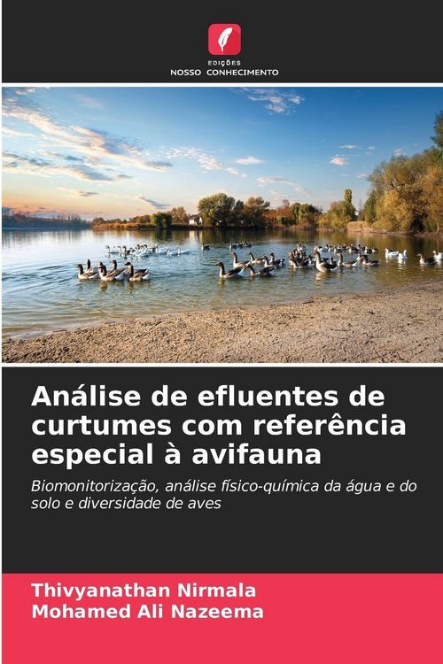 Produktbild: An&aacute;lise de efluentes de curtumes com refer&ecirc;ncia especial &agrave; avifauna