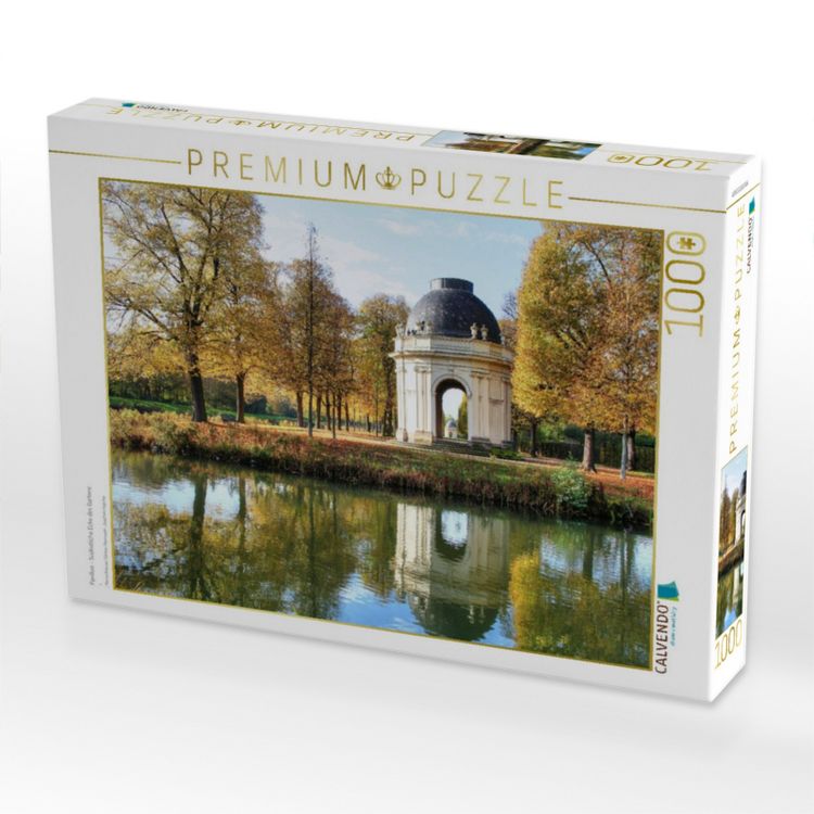 Produktbild: CALVENDO Puzzle Pavillon - S&uuml;d&ouml;stliche Ecke des Gartens | 1000 Teile Lege-Gr&ouml;&szlig;e 64x48cm Foto-Puzzle f&uuml;r gl&uuml;ckliche Stunden