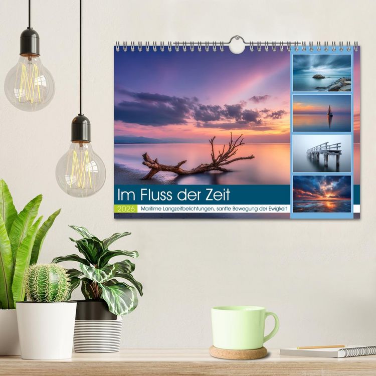 Produktbild: Im Fluss der Zeit (Wandkalender 2026 DIN A4 quer), CALVENDO Monatskalender