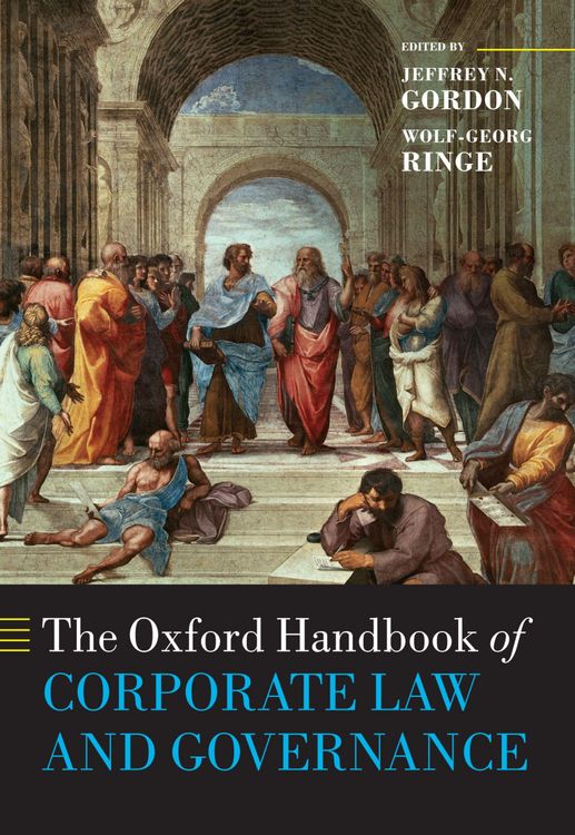 Produktbild: The Oxford Handbook of Corporate Law and Governance