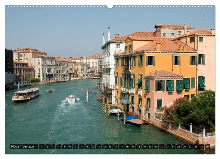 Produktbild: Italien - Venetien (Wandkalender 2026 DIN A2 quer), CALVENDO Monatskalender
