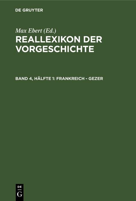 Produktbild: Frankreich - Gezer