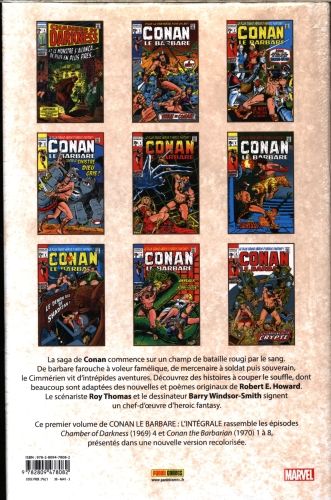 Produktbild: Conan le barbare : l'int&eacute;grale : 1970-1971