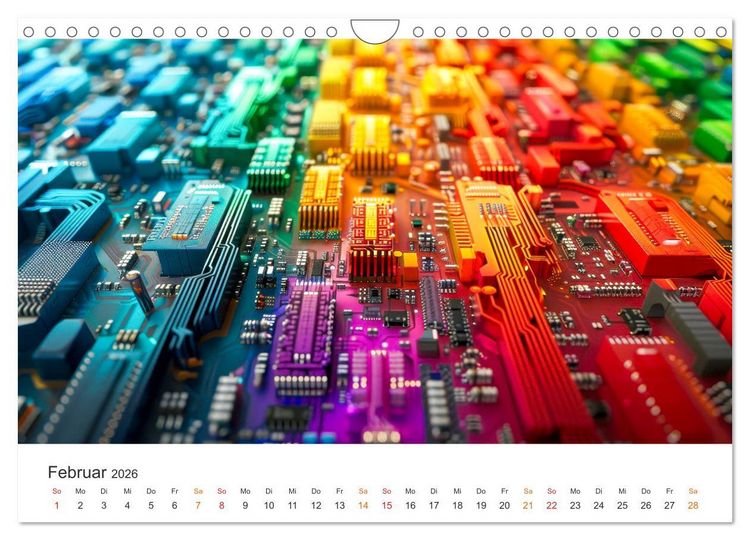 Produktbild: Farben des Moments (Wandkalender 2026 DIN A4 quer), CALVENDO Monatskalender