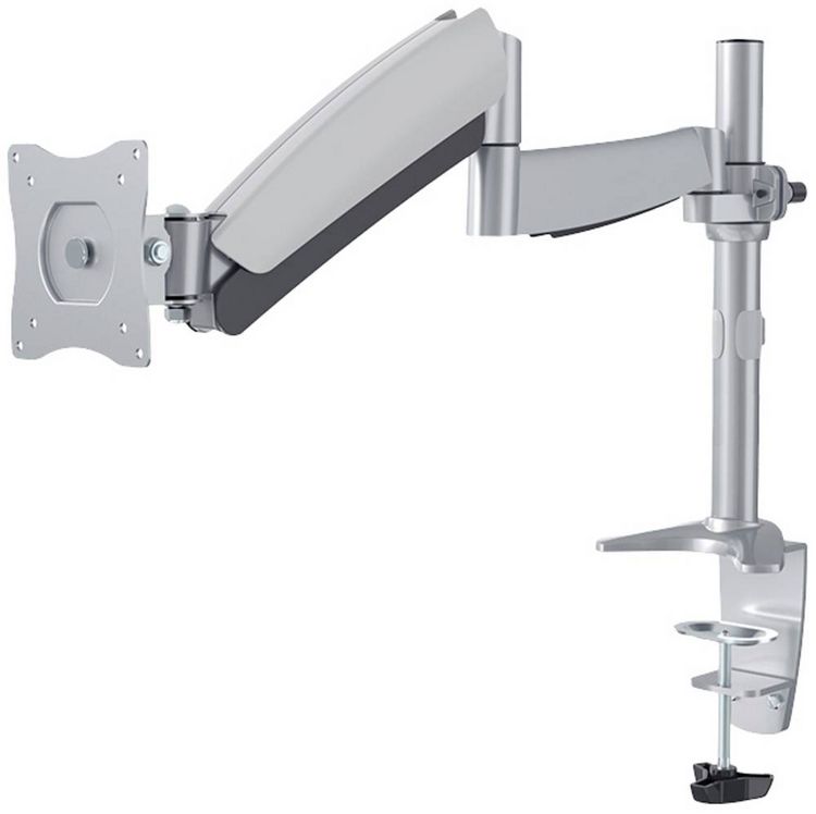 Produktbild: Neomounts Monitor-Tischhalterung FPMA-D950 1 Display(s) 25,4 cm (10") - 76,2 cm (30") Silber Neigbar, Schwenkbar, Rotierbar