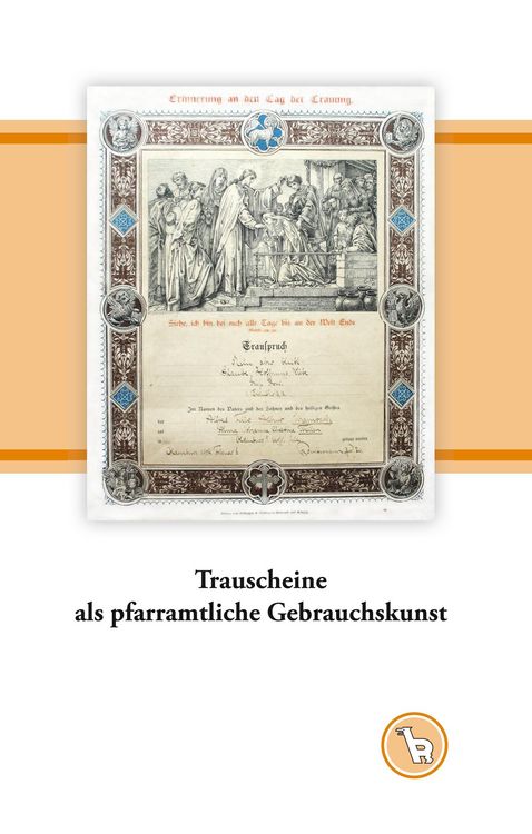 Produktbild: Trauscheine als pfarramtliche Gebrauchskunst