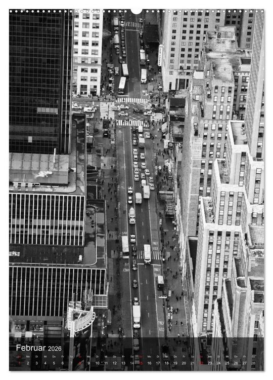 Produktbild: New York - The Big Apple (hochwertiger Premium Wandkalender 2026 DIN A2 hoch), Kunstdruck in Hochglanz