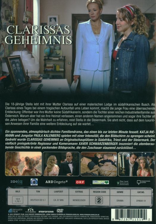 Produktbild: Clarissas Geheimnis
