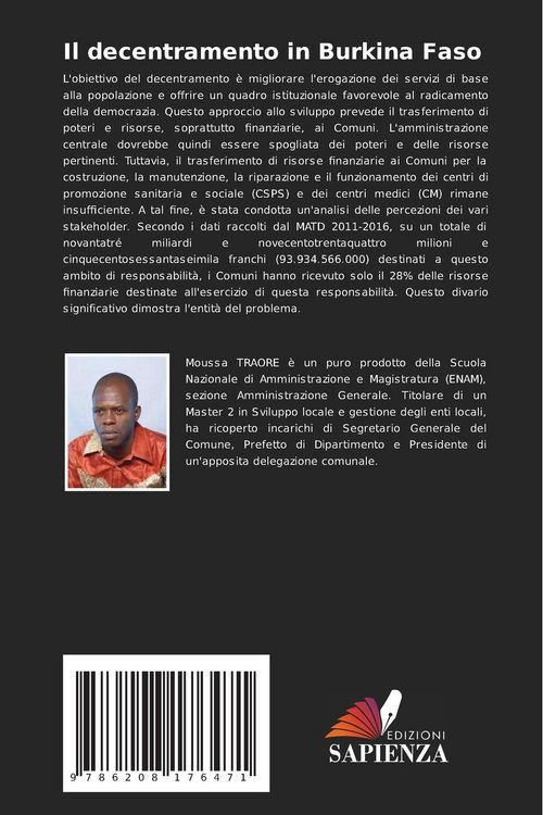 Produktbild: Il decentramento in Burkina Faso
