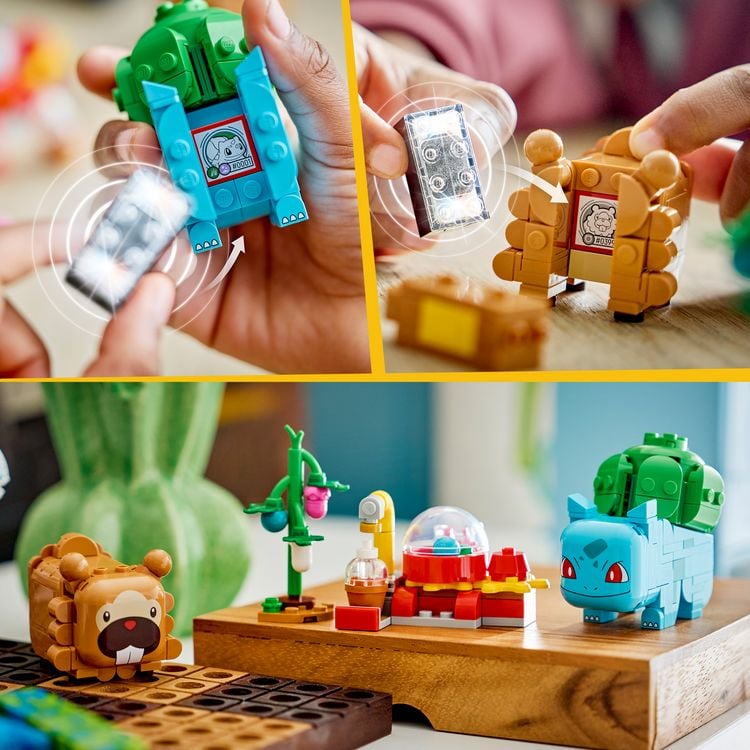 Produktbild: LEGO Pok&eacute;mon SMART Play: Beerenfete mit Bisasam und Bidiza kompatibles Set 72155