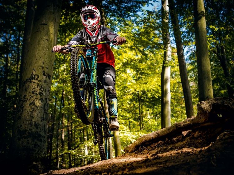 Produktbild: CALVENDO Puzzle Ein Motiv aus dem Kalender Mountainbike Action | 1000 Teile Lege-Gr&ouml;&szlig;e 64x48cm Foto-Puzzle f&uuml;r gl&uuml;ckliche Stunden