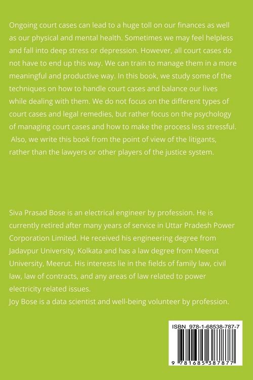 Produktbild: Managing Court Cases with Mental Strength