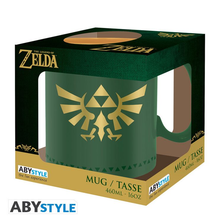 Produktbild: THE LEGEND OF ZELDA - Mug - 460 ml- Hyrule Insignia- carton