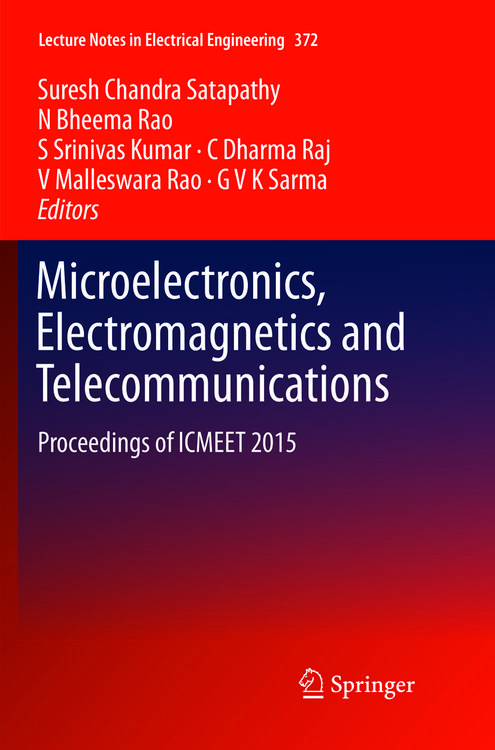 Produktbild: Microelectronics, Electromagnetics and Telecommunications