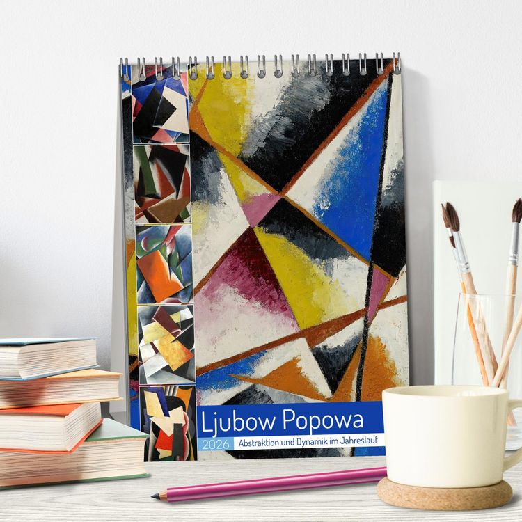 Produktbild: Ljubow Popowa (Tischkalender 2026 DIN A5 hoch), CALVENDO Monatskalender