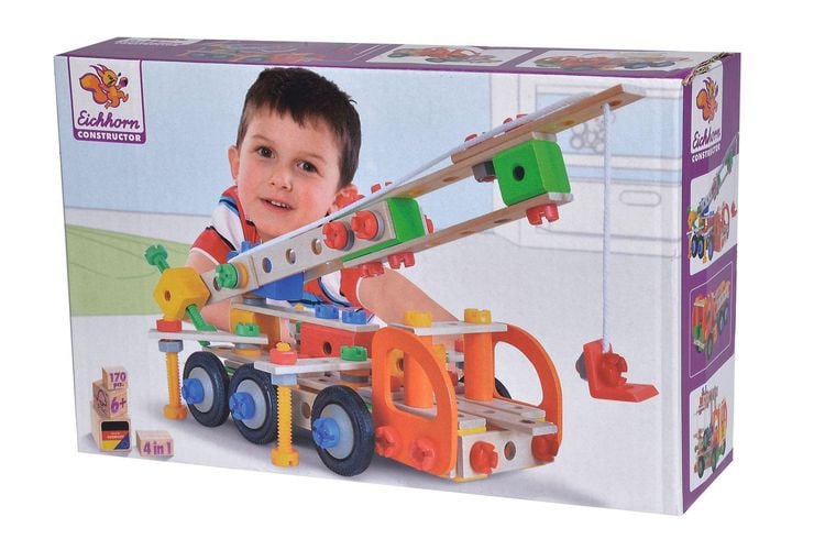 Bild vom Artikel Eichhorn 100039094 - Constructor Kranwagen vom Autor 
