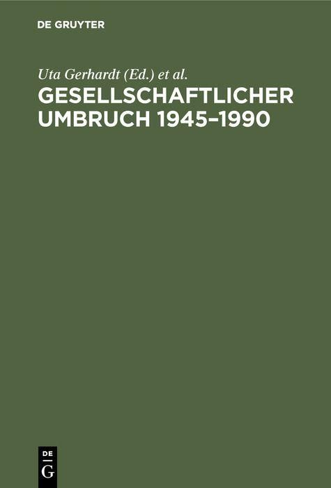 Produktbild: Gesellschaftlicher Umbruch 1945-1990