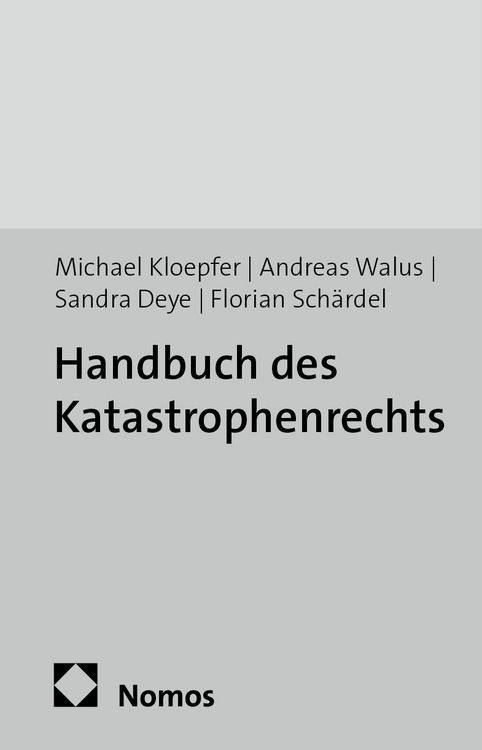 Produktbild: Handbuch des Katastrophenrechts