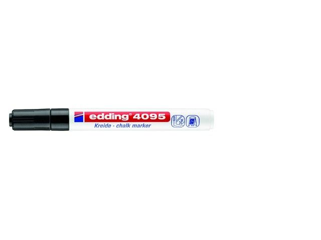 Produktbild: edding 4095 Kreidemarker Window Marker 2-3mm schwarz