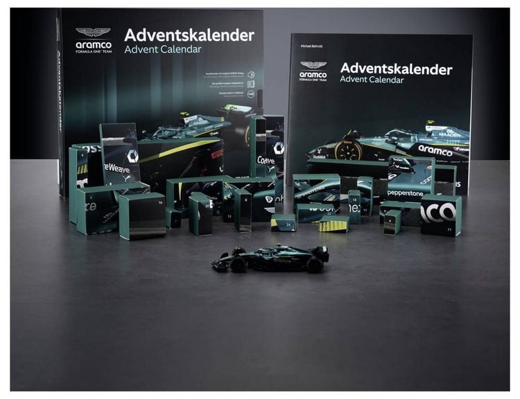 Produktbild: FRANZIS 67325 - Aston Martin Aramco Formel 1 Adventskalender