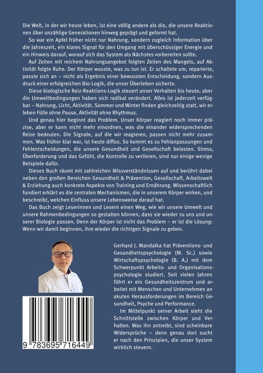 Produktbild: Der K&ouml;rper denkt und du handelst