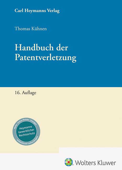 Produktbild: Handbuch der Patentverletzung